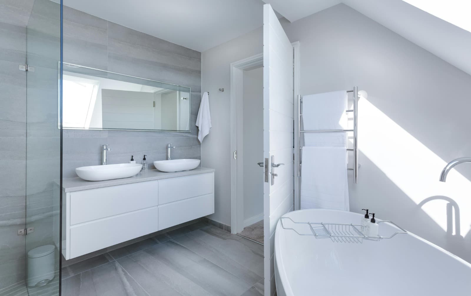LED Bathroom Mirror Cabinet with Modern Illumination