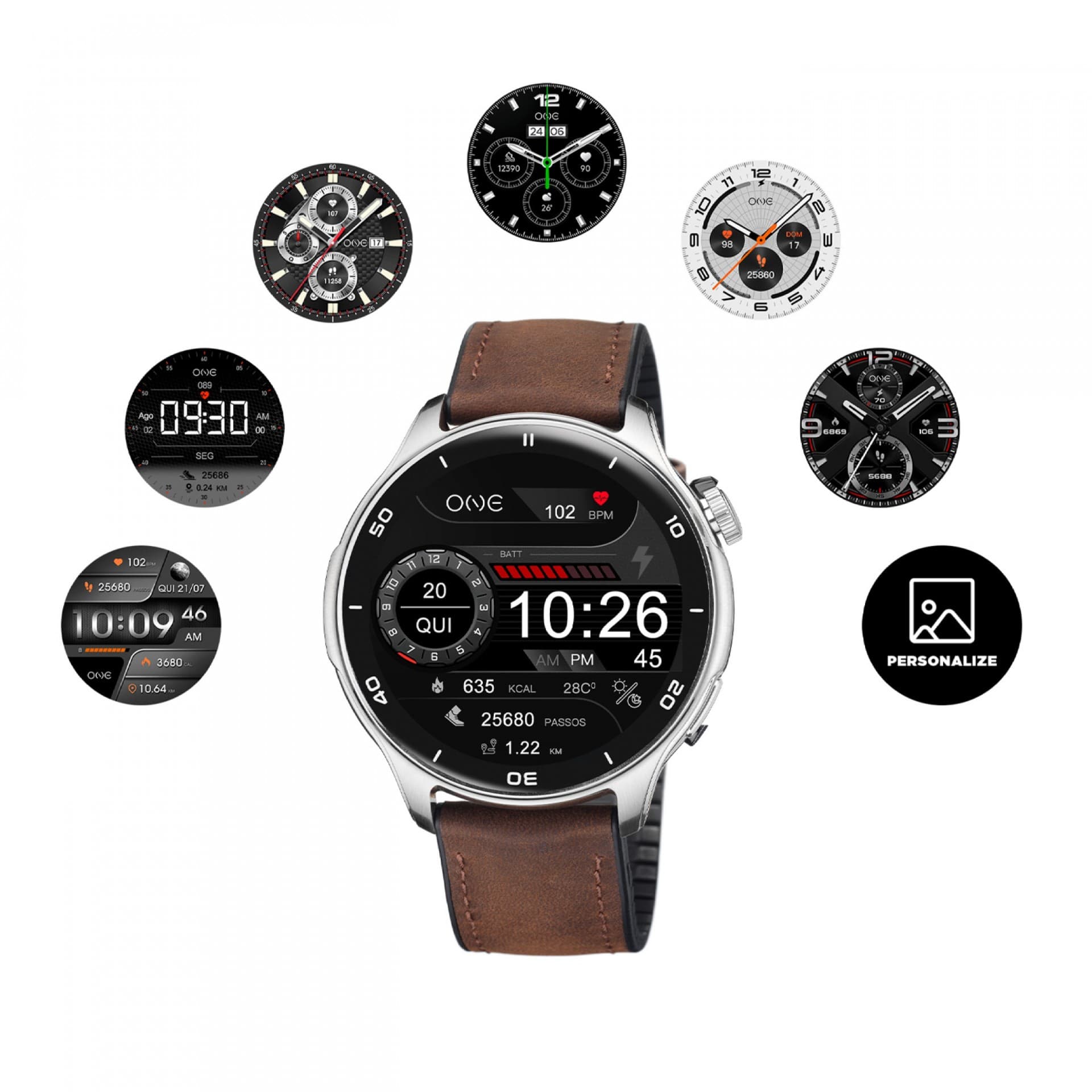 Explorer GPS Smart Watch for Fitness Enthusiasts and Athletes
