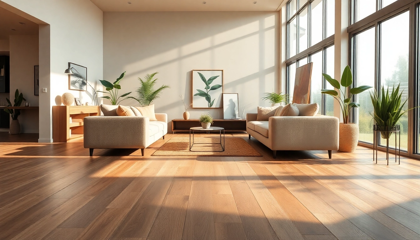 Explore flooring near me in a chic home environment with modern aesthetics and inviting tones.