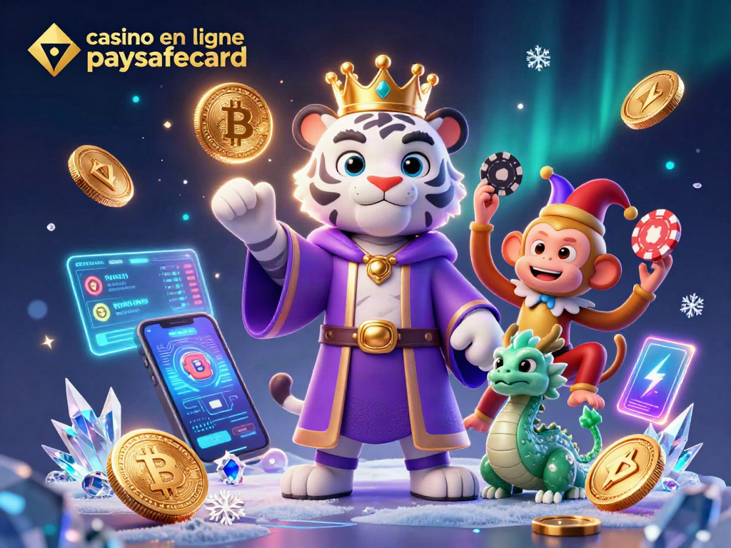 Jouez dans des casinos en ligne paysafecard avec des personnages 3D animés et des éléments de jeu dynamiques.