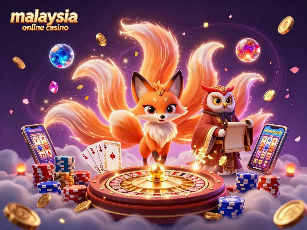 Engage with the best malaysia online casino through vibrant 3D fantasy characters and dynamic gaming elements.