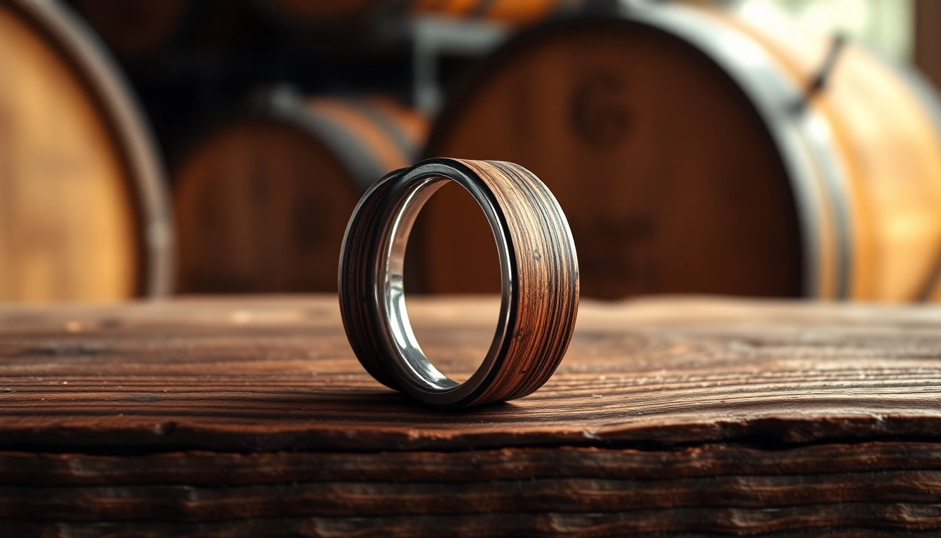 Whiskey Barrel Wedding Bands: A Unique Choice for Modern Couples