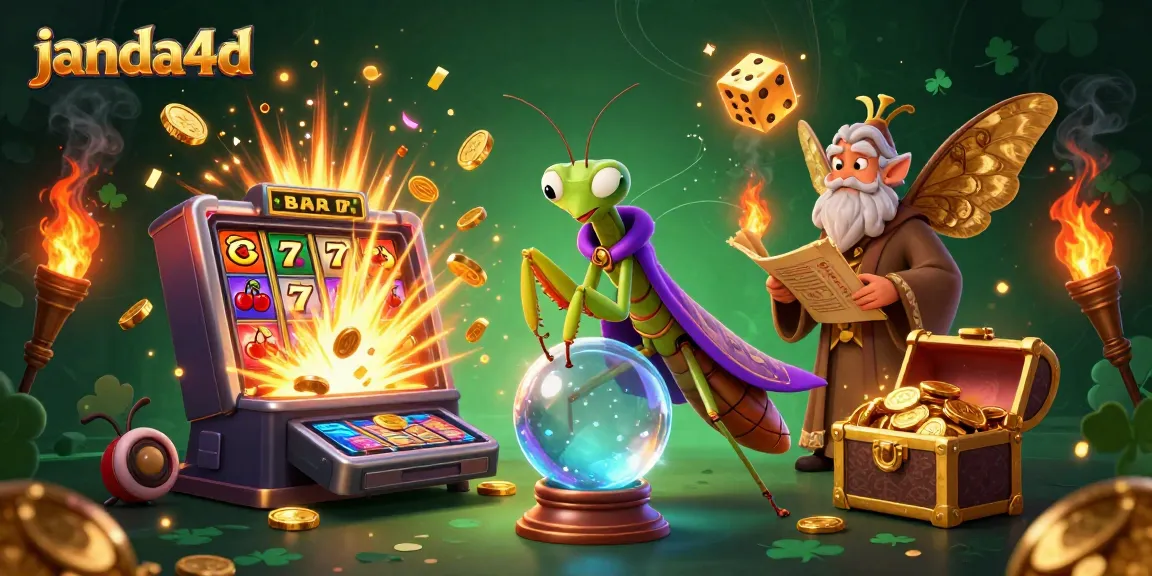 Janda4D memberikan kesempatan untuk bermain dengan peluang taruhan tinggi dalam ilustrasi slot digital yang penuh warna.