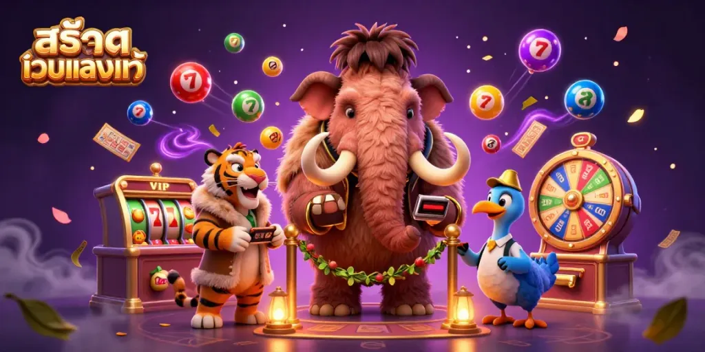สนุกไปกับสล็อตเว็บตรงแท้ที่มีภาพการ์ตูน 3D ของผู้บังคับบัญชาคาสิโนและแขกวีไอพี