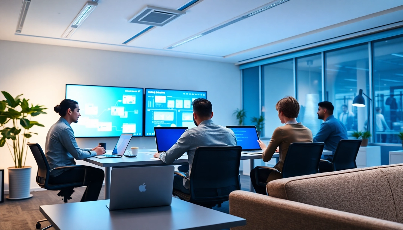 Enhance productivity with enterprise assistant software by showcasing a modern collaboration interface.