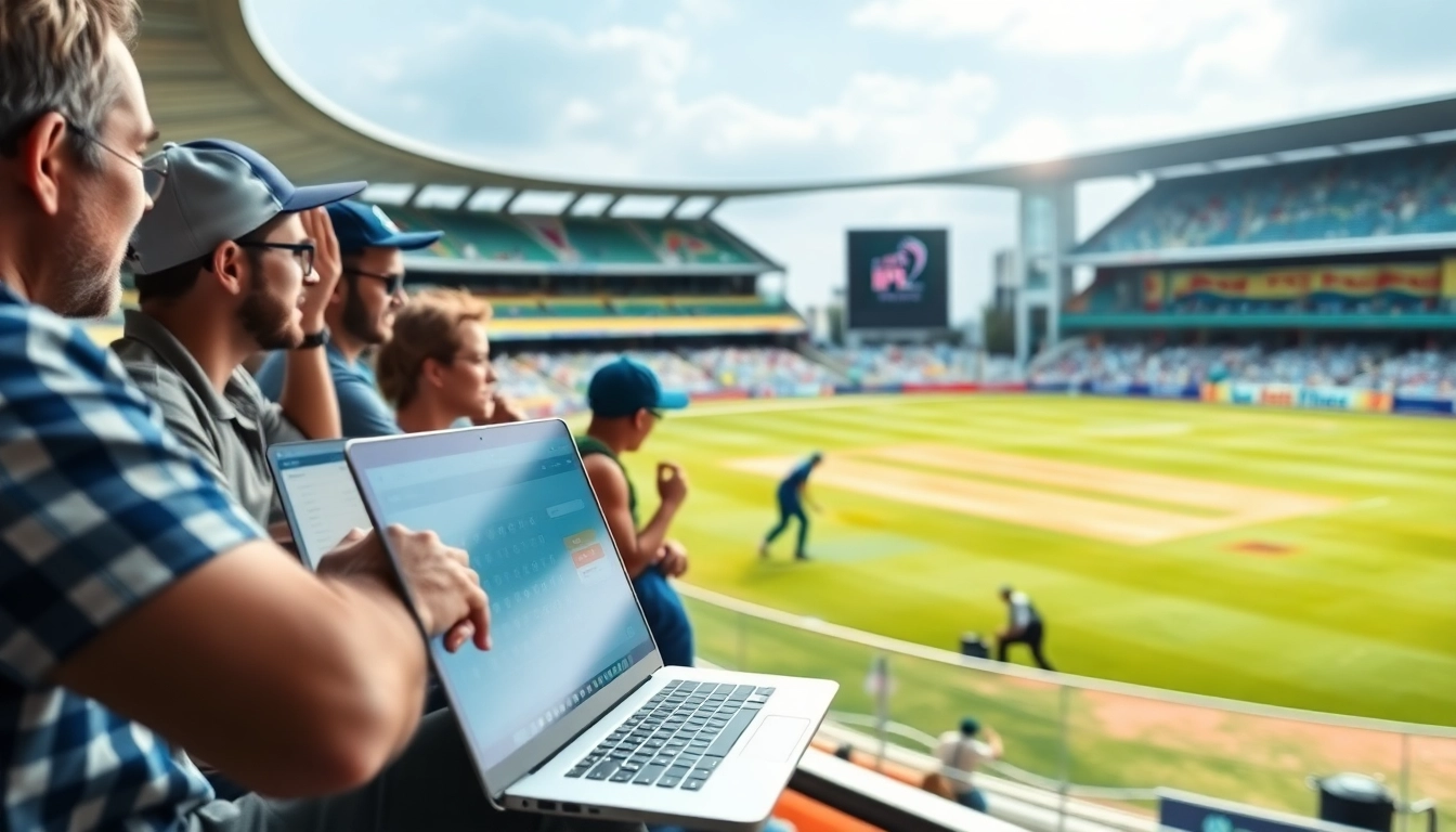 Engage in ipl cricket betting online while enjoying the vibrant atmosphere of a live match.