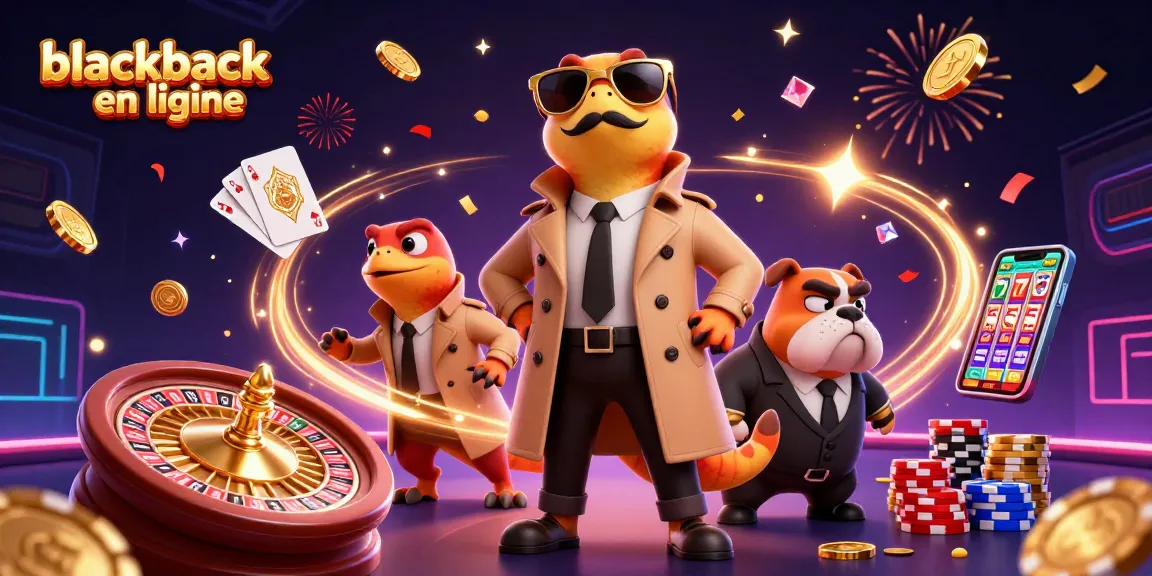 Jouez au blackjack en ligne avec des raptors humoristiques dans un casino dynamique.