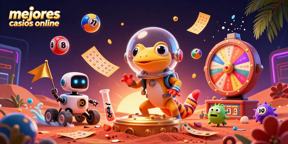 Mejores casinos online: el gecko marciano y un robot descubren un casino lleno de sorpresas