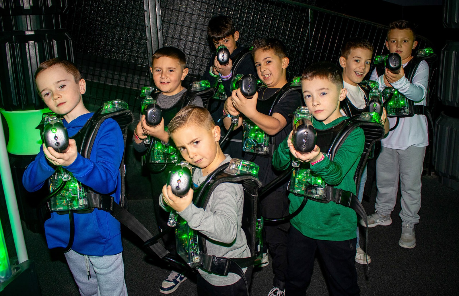 Laser tag with Professional Event Hosts
