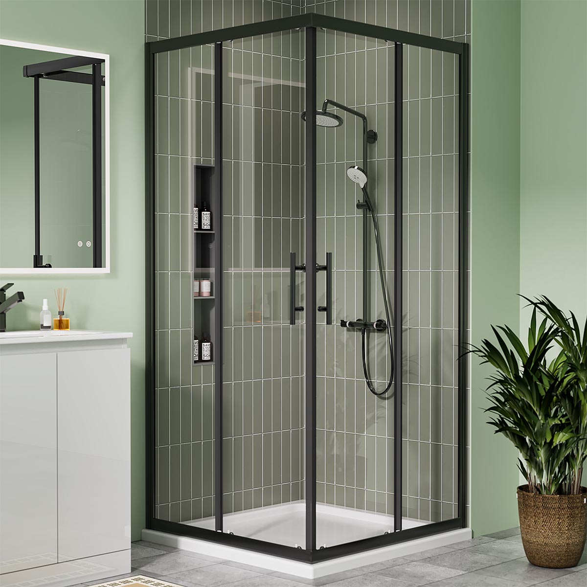 Anti-Slip Shower Base Shower for Safety and Comfort