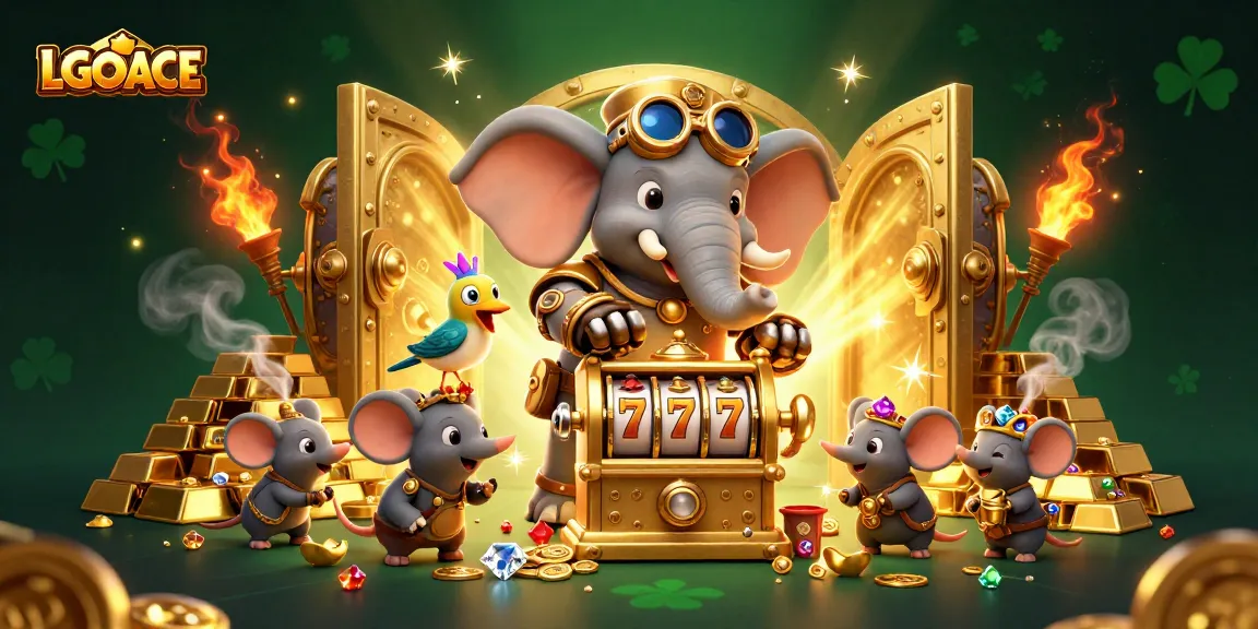 LGOACE offers a thrilling slot experience with dynamic game elements and steampunk characters.