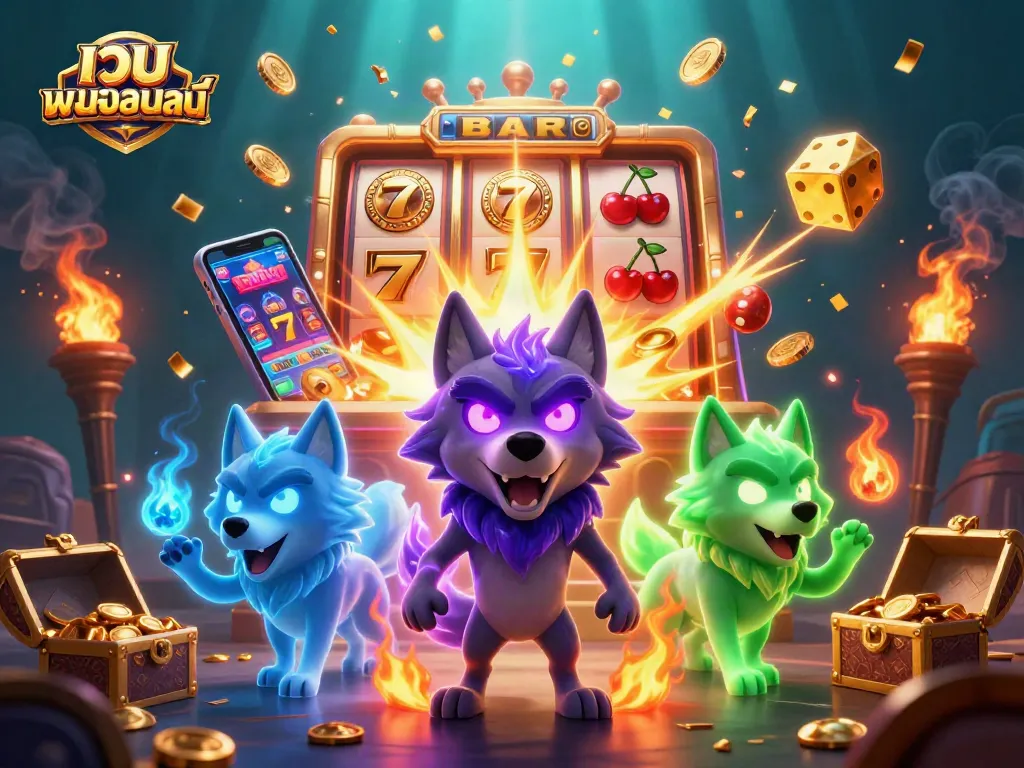 เว็บ พนันออนไลน์ สนุกไปกับเกมสล็อตและชนะรางวัลใหญ่