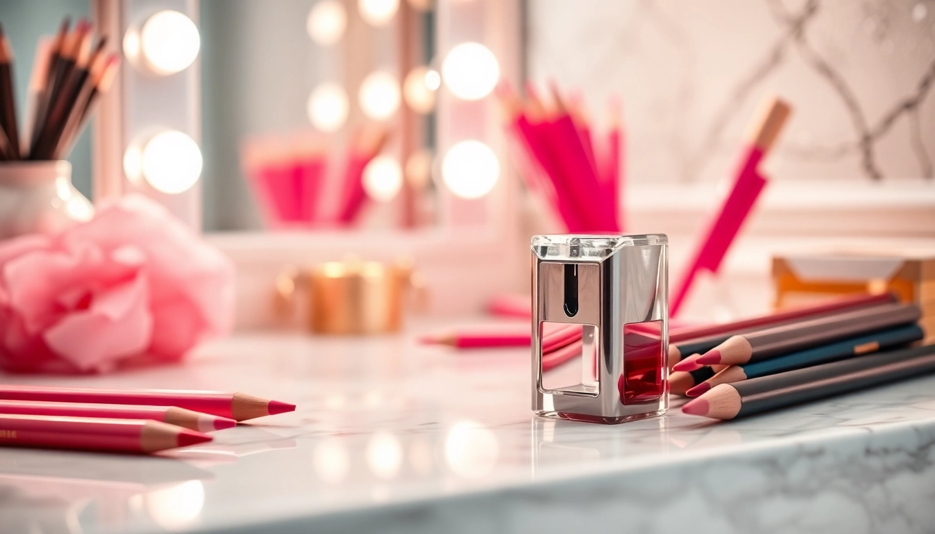 Use a cosmetic pencil sharpener for precise makeup applications and artistry enhancements.