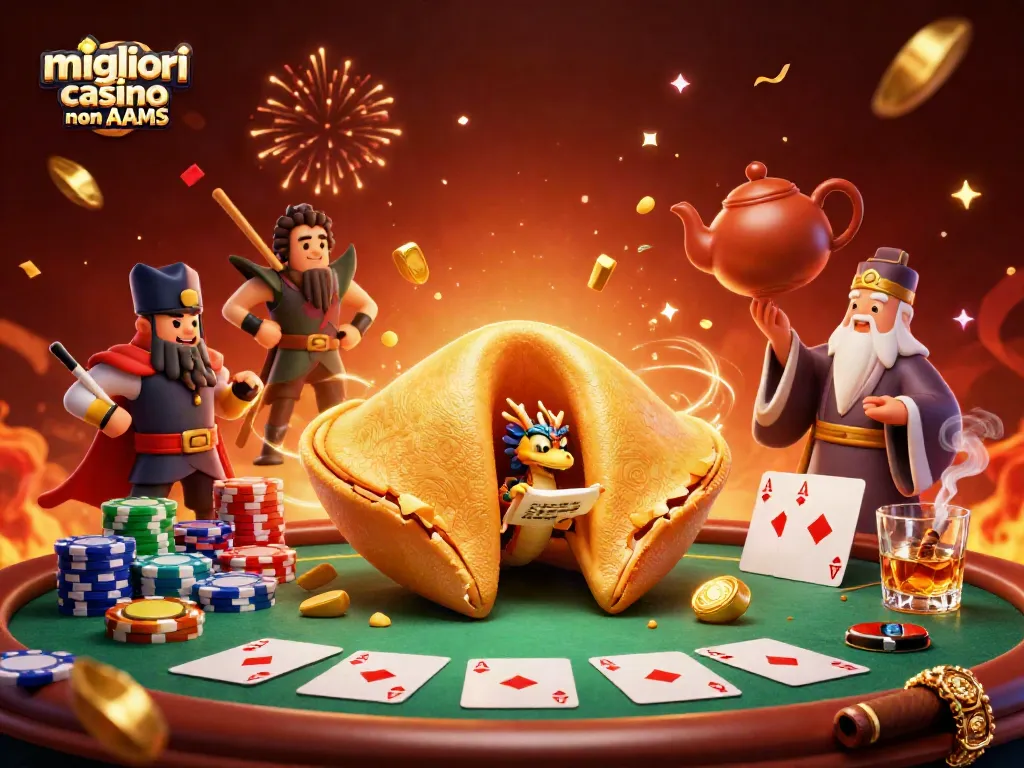 Gioca ai migliori casino non AAMS e scopri fortune con giochi da poker, chip e tanta energia!