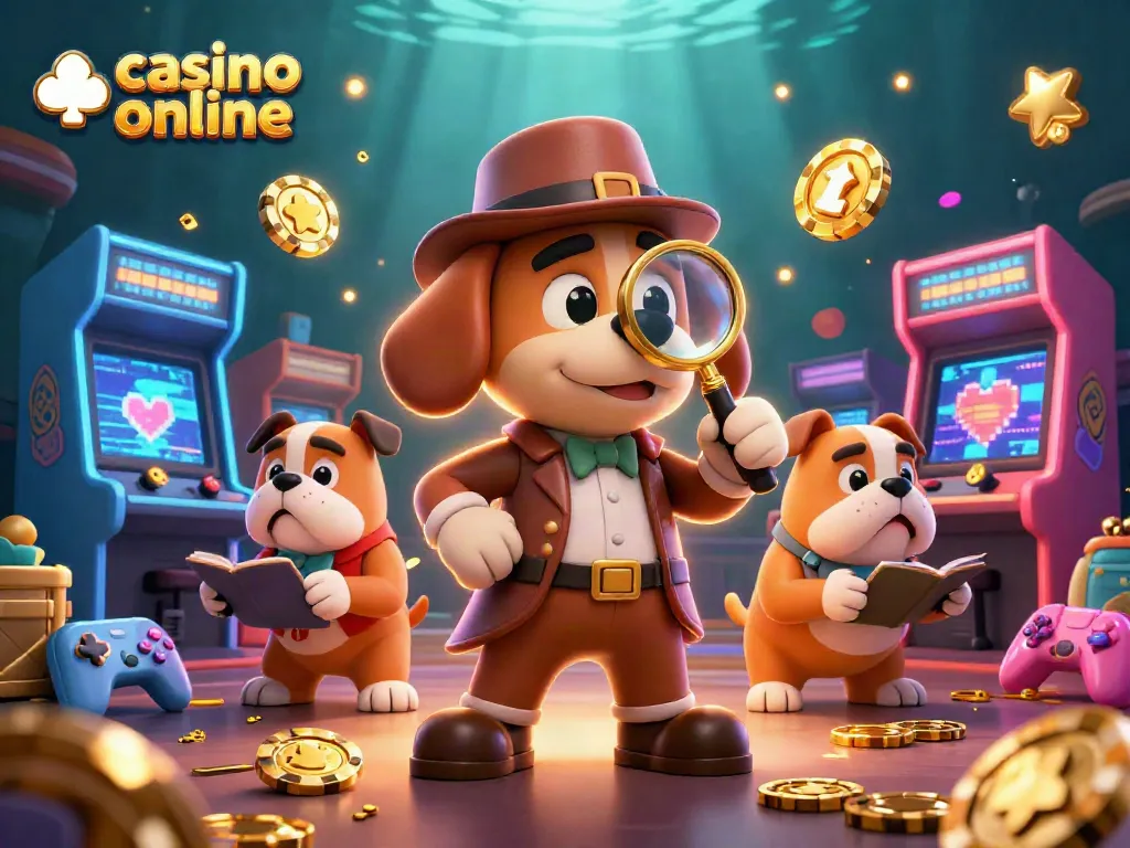 Giocare nei migliori casino online con slot e giochi colorati, immersi in un'illustrazione 3D.
