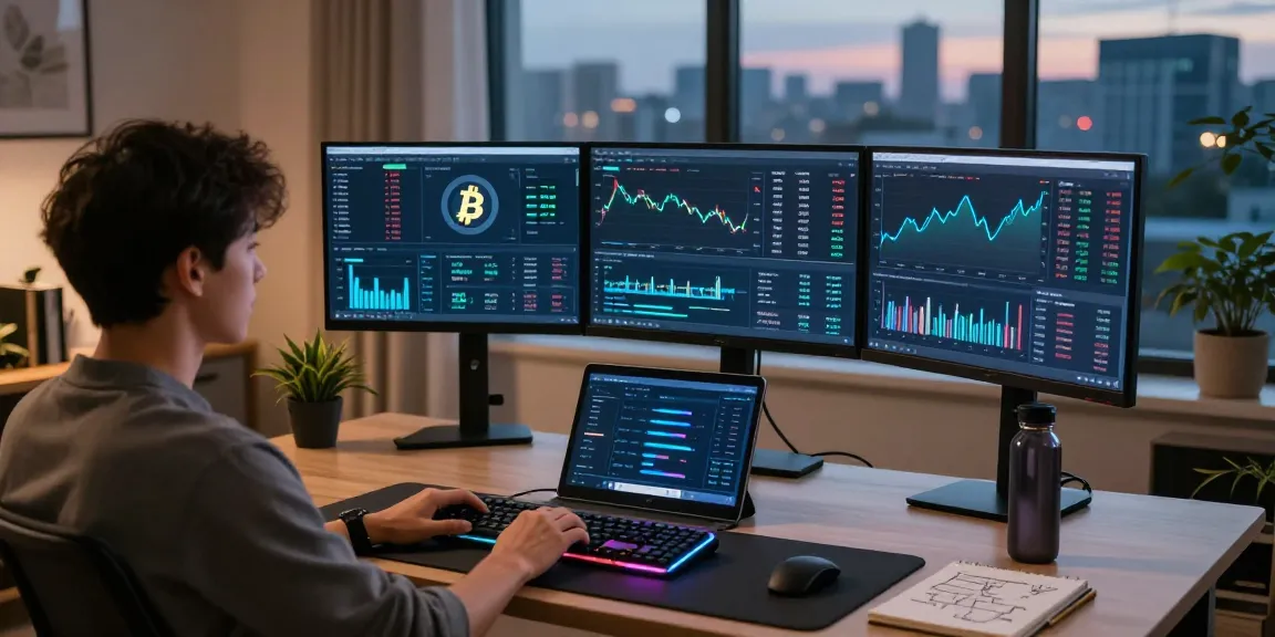 Discover the best bitcoin cloud mining site with cutting-edge technology in a modern crypto trading workspace.
