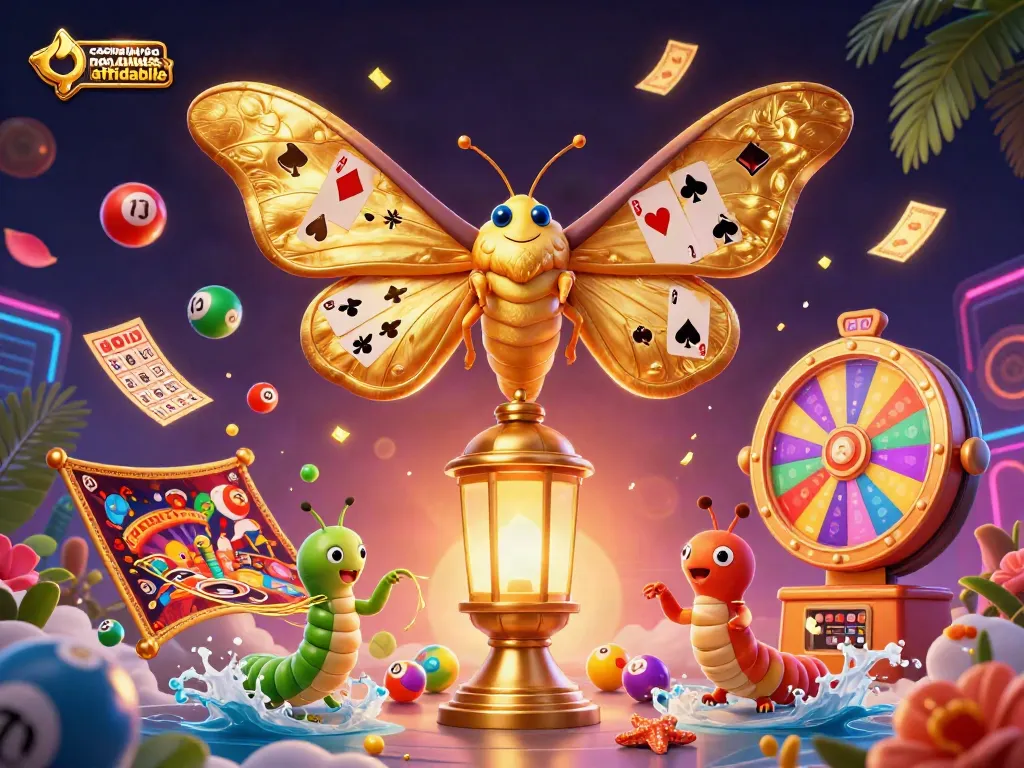 Gioca nei casino non AAMS affidabili con un RTP alto in questa vibrante illustrazione 3D.