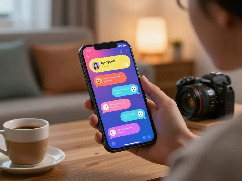 Enjoy engaging conversations with spicychat AI character in a cozy virtual setting.