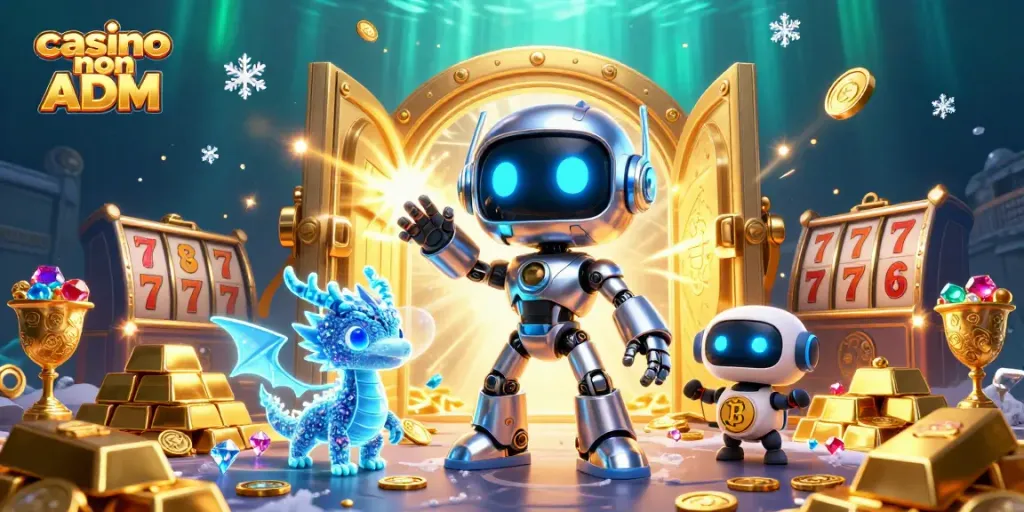 Giocando nei migliori casino non ADM con simboli di fortuna come slot e giocate emozionanti.