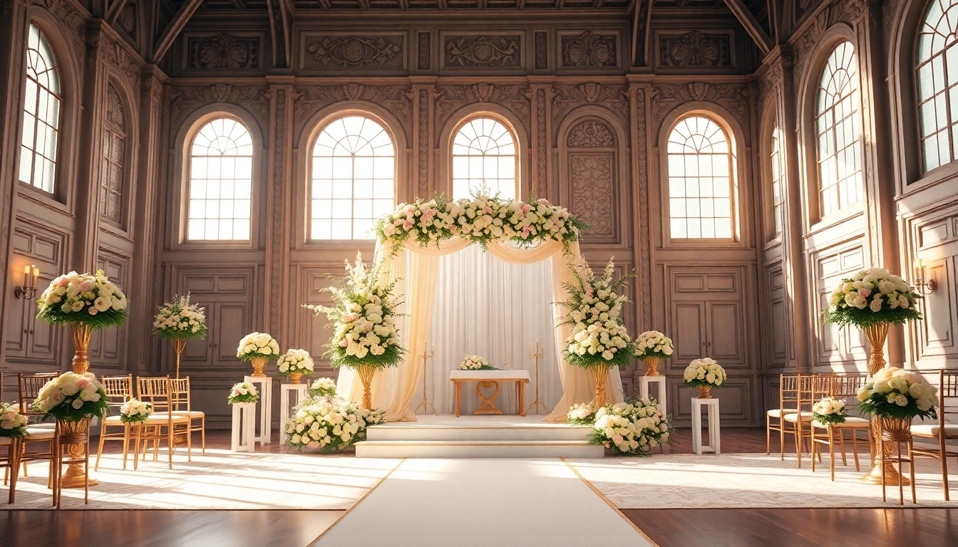 Stunning Jacksonville Wedding Venue showcasing elegant ceremony decor and architecture.