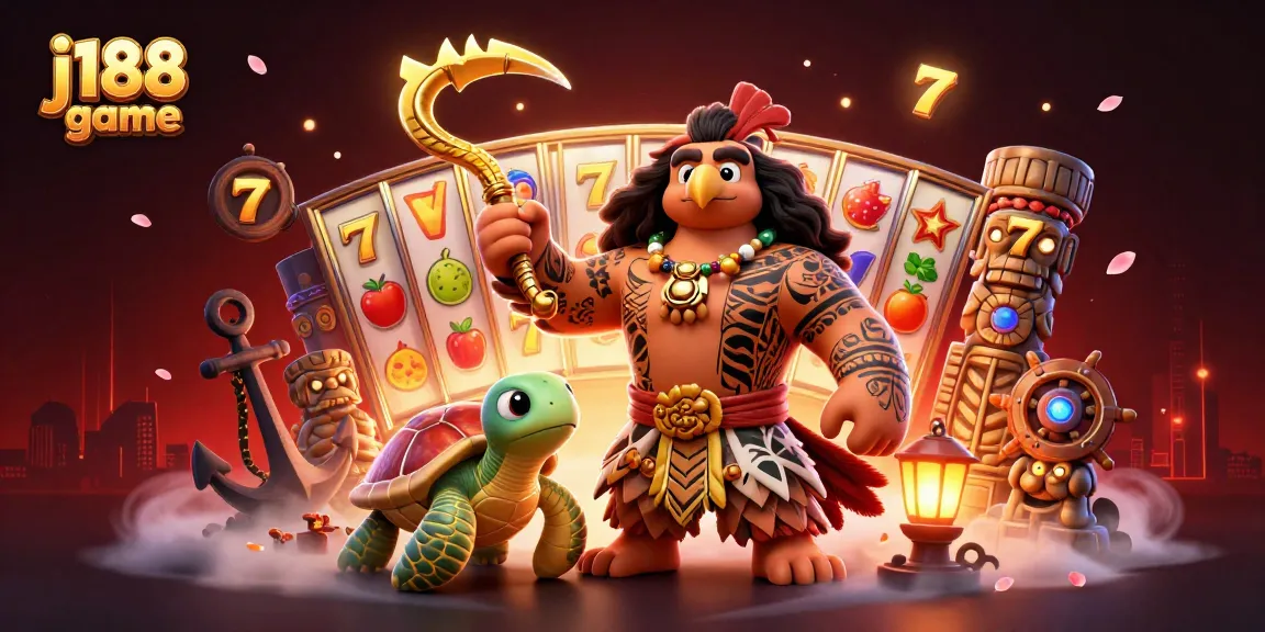 Play j188 game with vibrant slot elements, showcasing fun characters and exciting visuals.