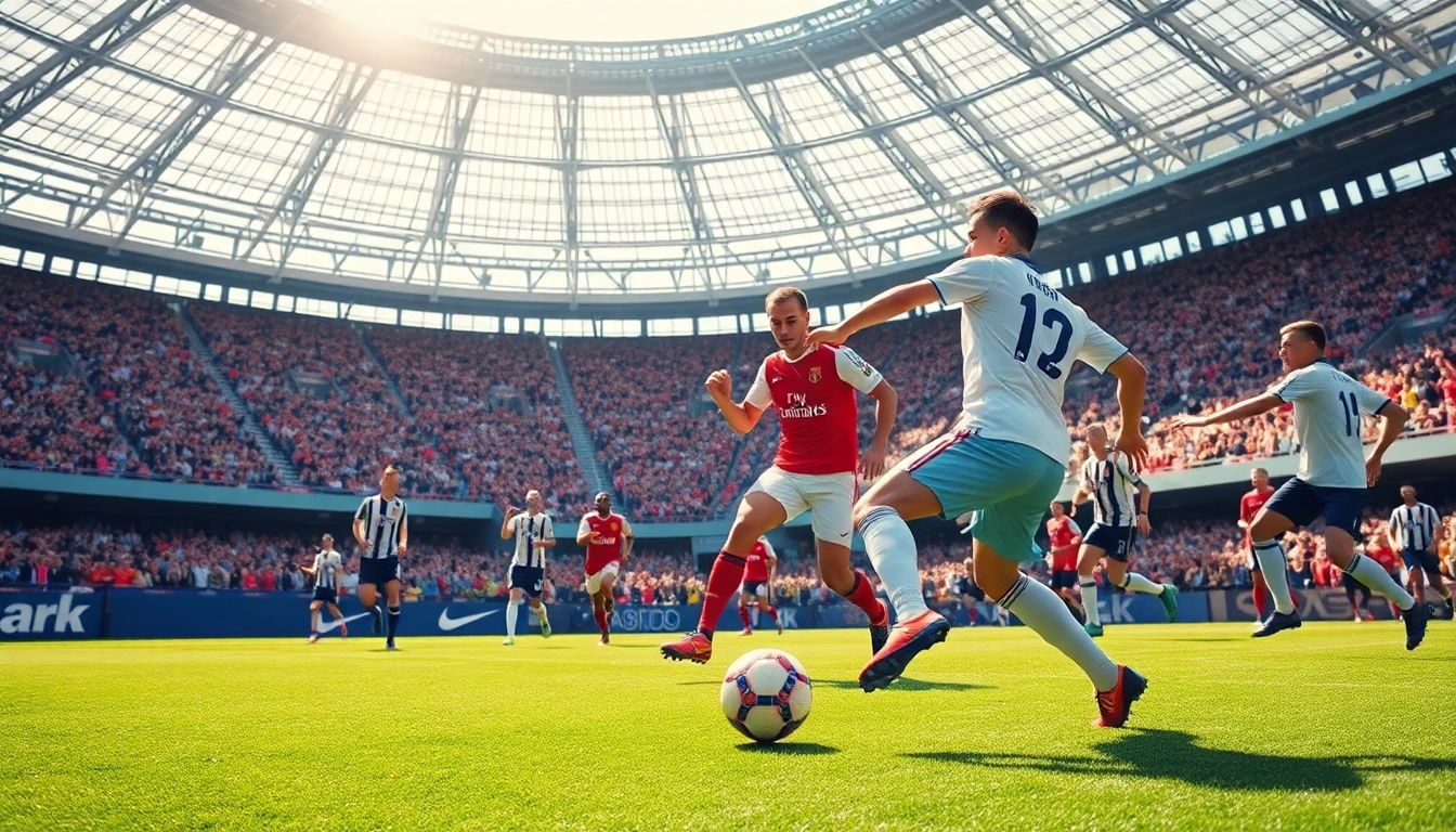 تابع كورة لايف في مباراة كرة القدم المثيرة مع لاعبين في لحظة حماسية.