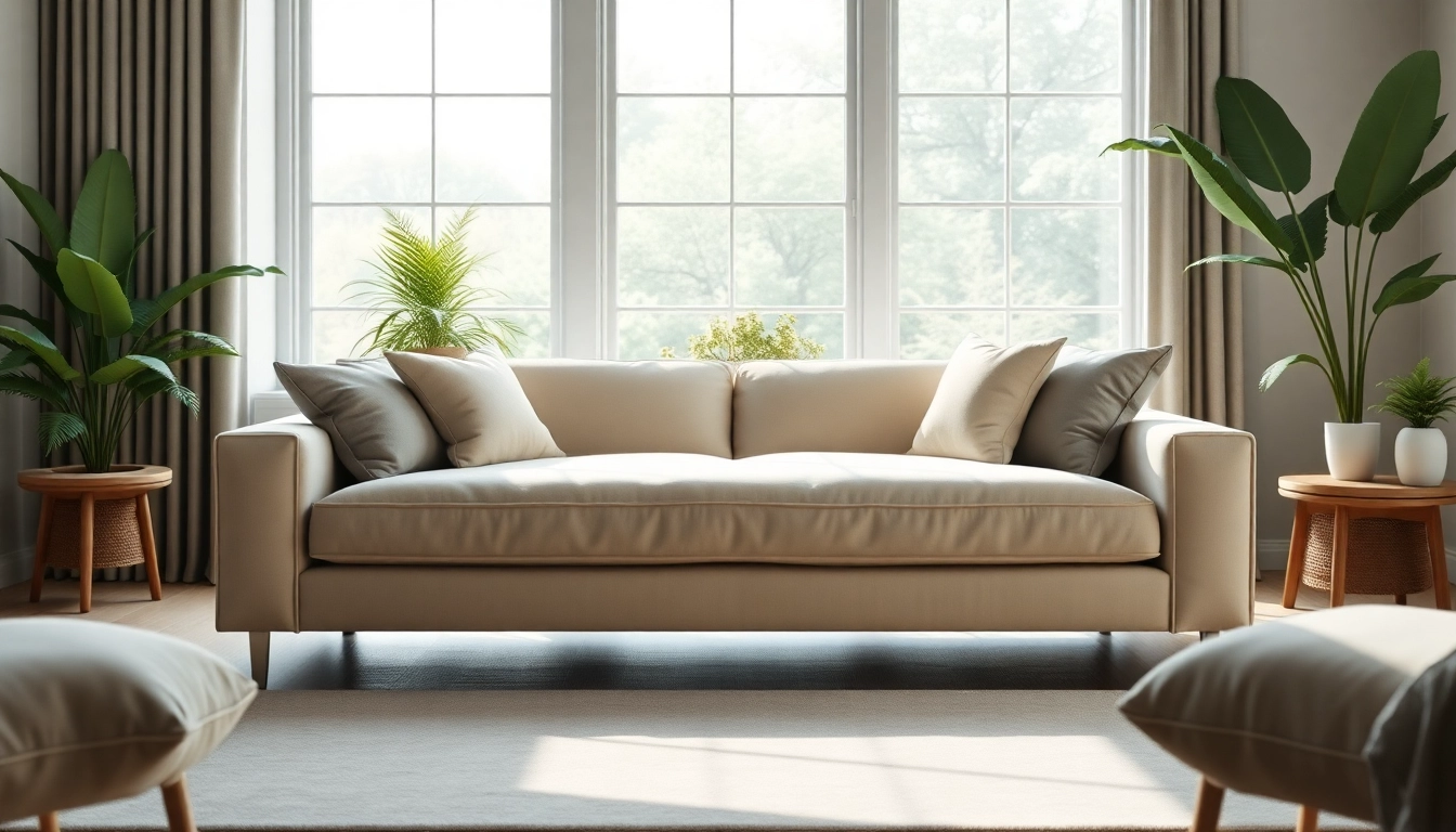 Modern sofa beds uk showcasing comfort in an inviting living room environment.