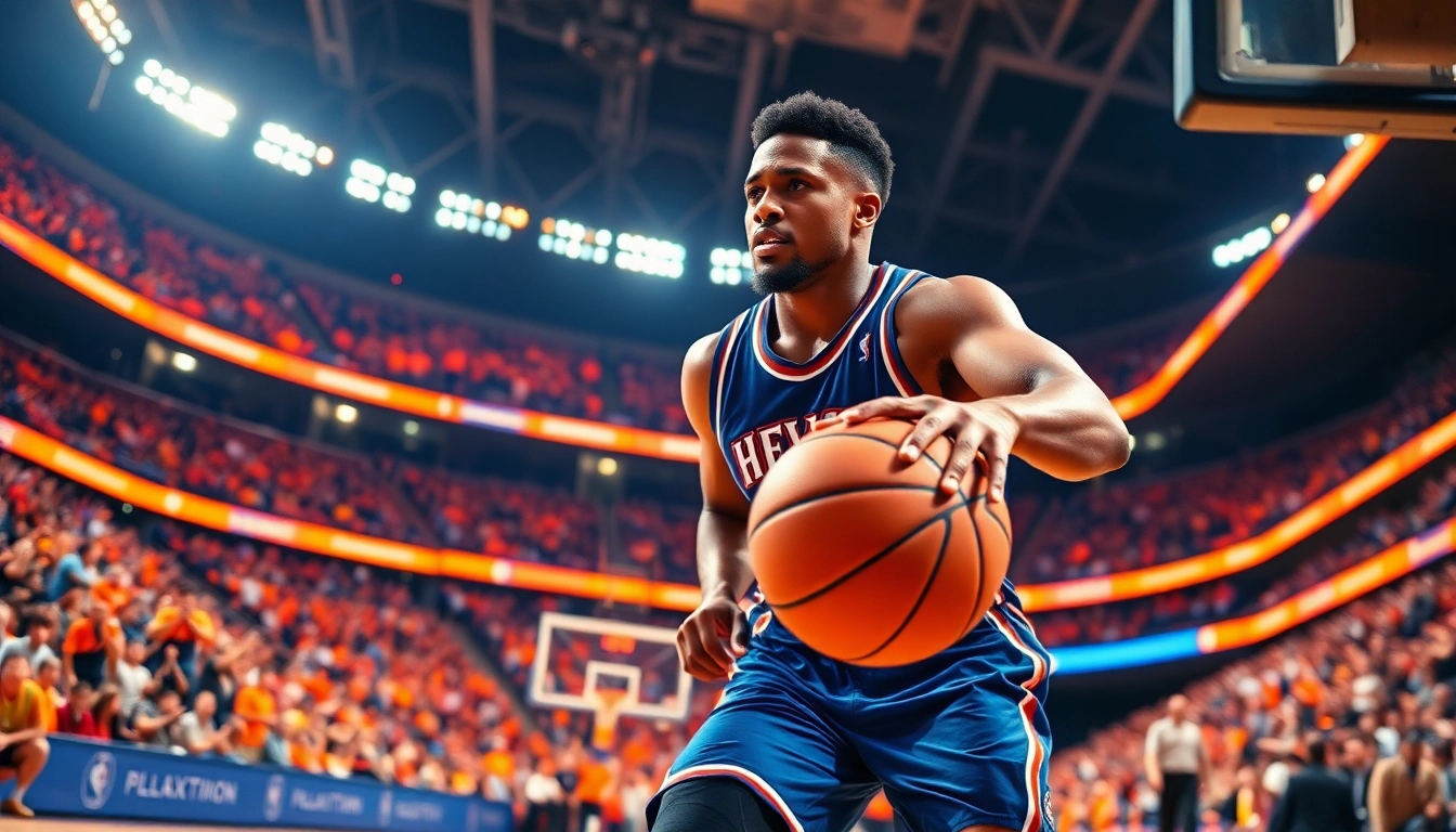 Anthony Black showcasing impressive basketball skills in an action-packed Orlando Black game.