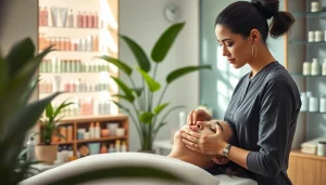 Esthetician marketing ideas showcased in a serene spa environment with professional treatment.