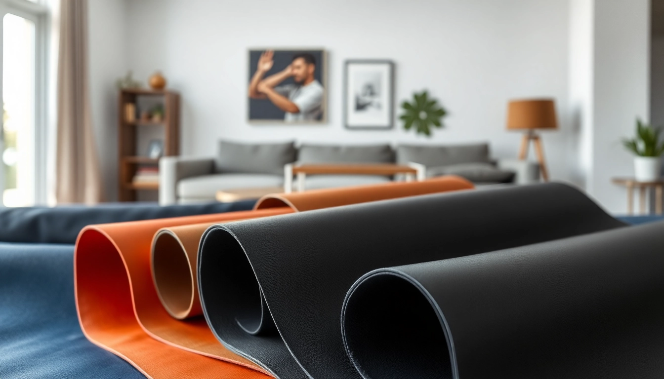 Bekijk skai leer in verschillende kleuren en texturen voor moderne meubels.