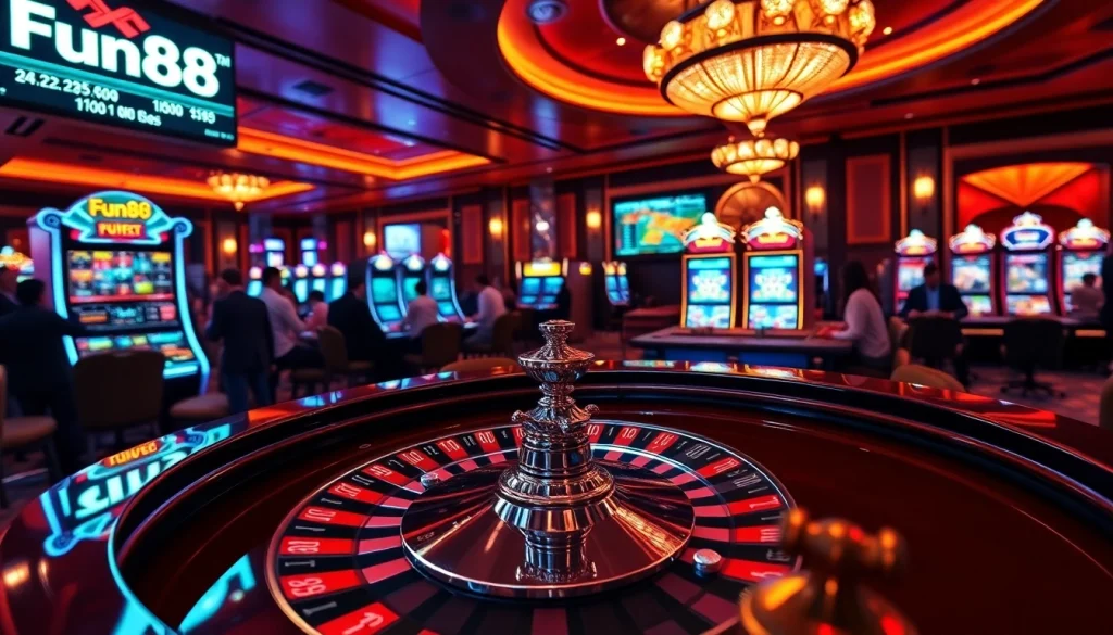 Play at the Fun88 link with vibrant casino games and thrilling experiences.