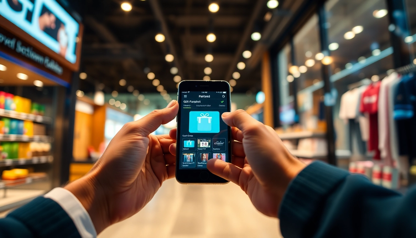 편리함과 현대성을 보여주는 디지털 인터페이스로 손쉽게 이용하는 상품권소액결제