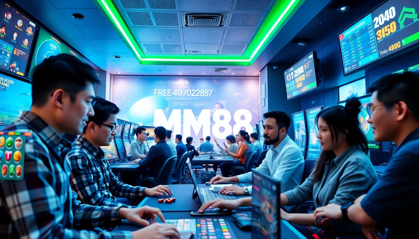 Discover engaging gaming experiences at https://mm88.agency/ featuring diverse users enjoying online betting and casino games.