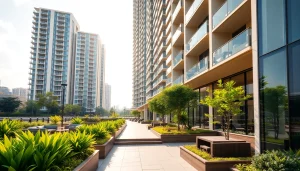 Showcasing the luxurious design of Tampines St 95 EC with modern architecture and lush landscaping.