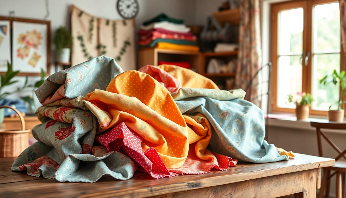 Kopen van goedkoop katoen stof online Nederland in kleurrijke varianten voor DIY-projecten.