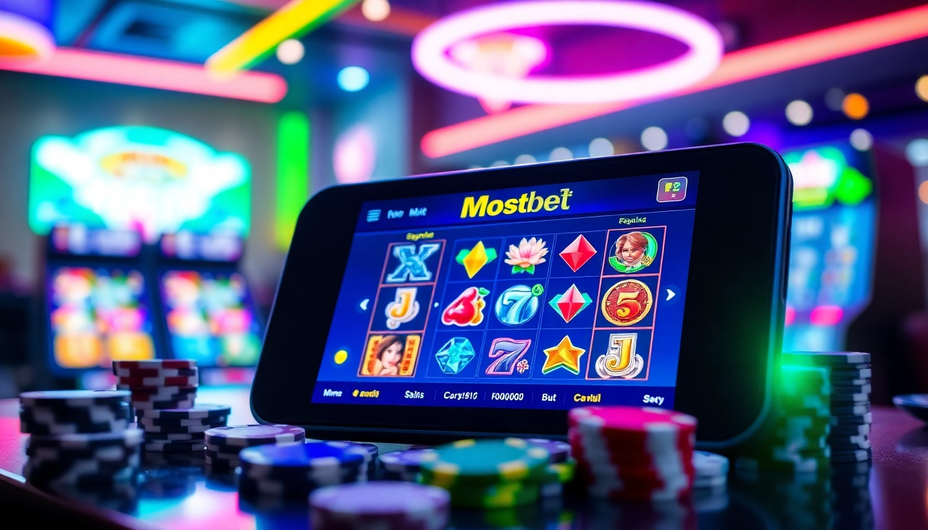 Mostbet demo interfeysinin görünüşünü təqdim edən oyun mühiti.