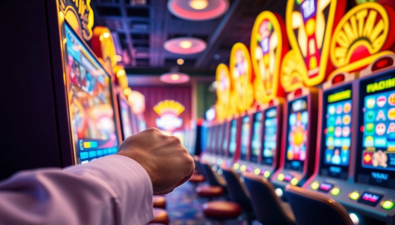 Jangan lewatkan slot deposit 1000 dengan suasana kasino yang penuh semangat.