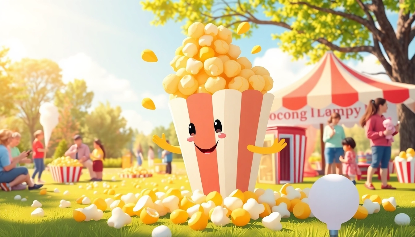 Celebrate the fun of google doodle popcorn with a vibrant, animated scene featuring cheerful characters and colorful popcorn elements.