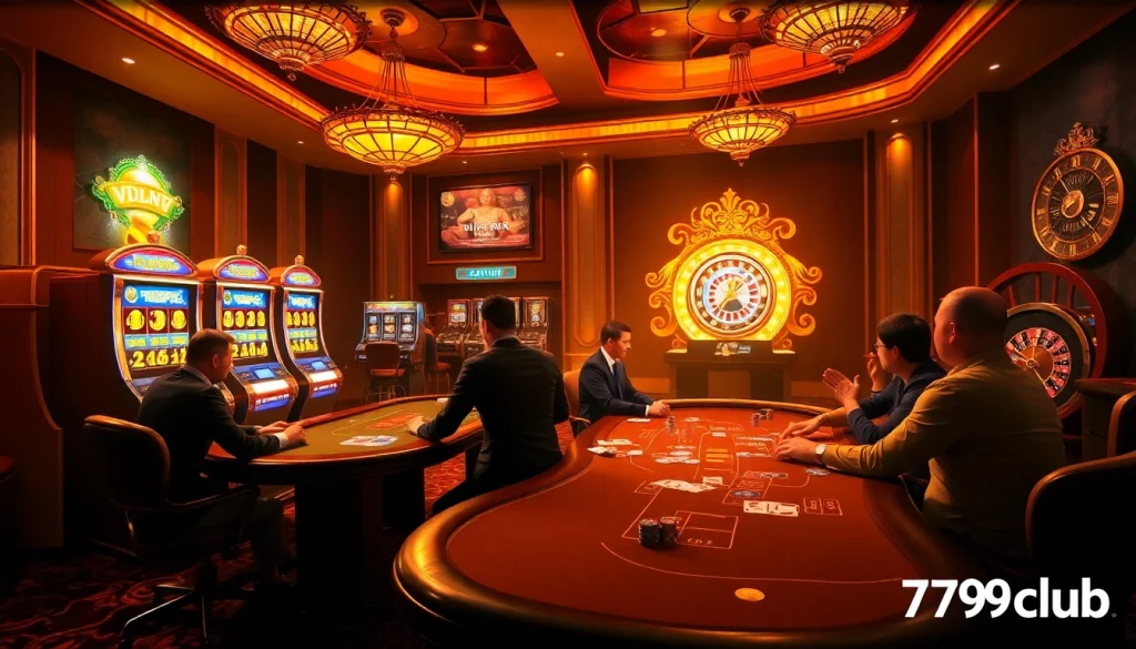 Experience the thrill of gaming at link 789club with an engaging casino atmosphere featuring poker, roulette, and slot machines.