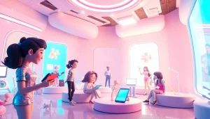 Engaging scene of NSFW character AI avatars showcasing interactive and creative digital experiences.