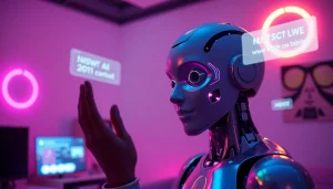 Engaging NSFW AI chatbot interaction in a modern digital space.