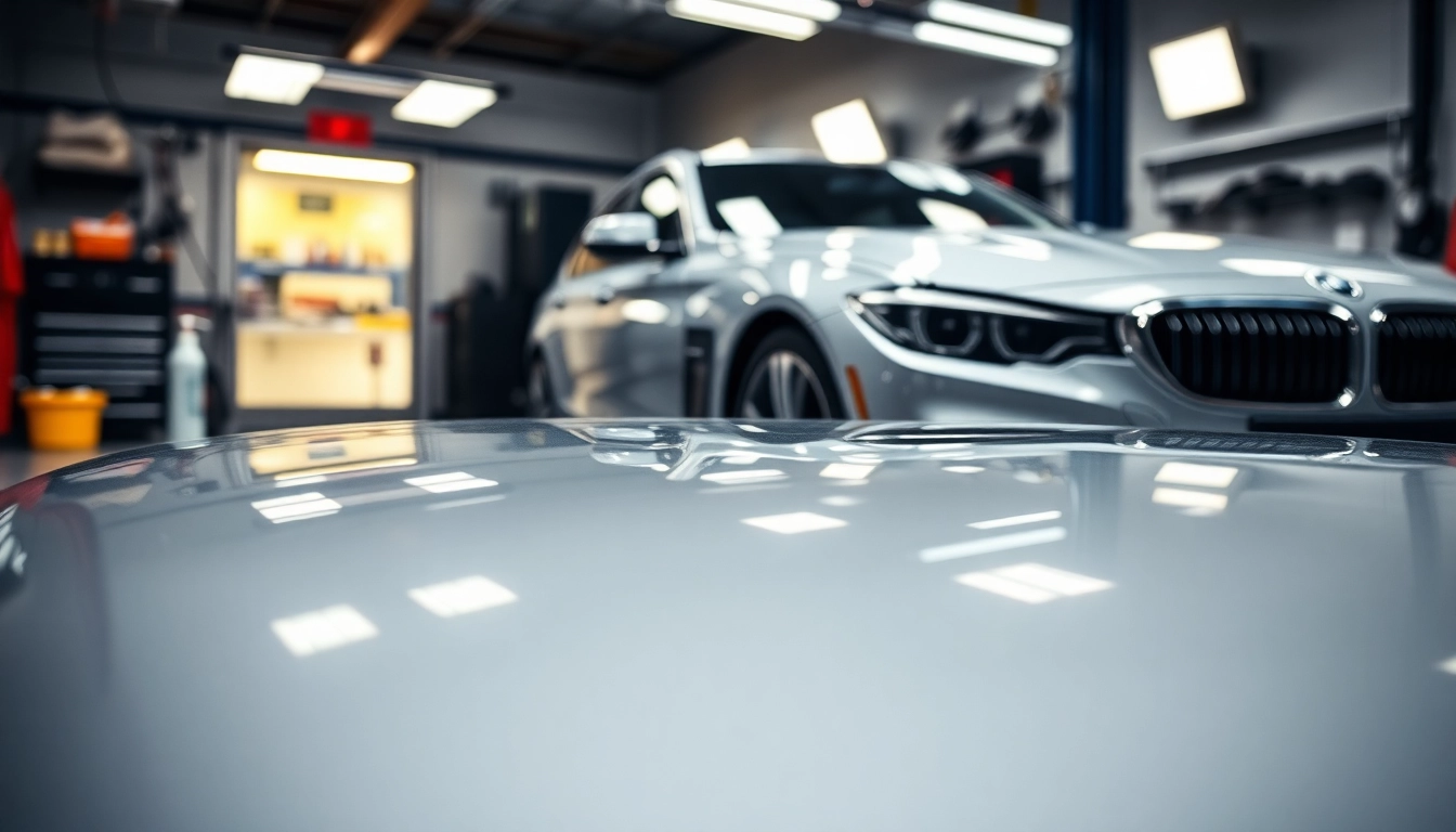 Experience the best car detailing Chattanooga TN with our professional tools and vibrant workspace.