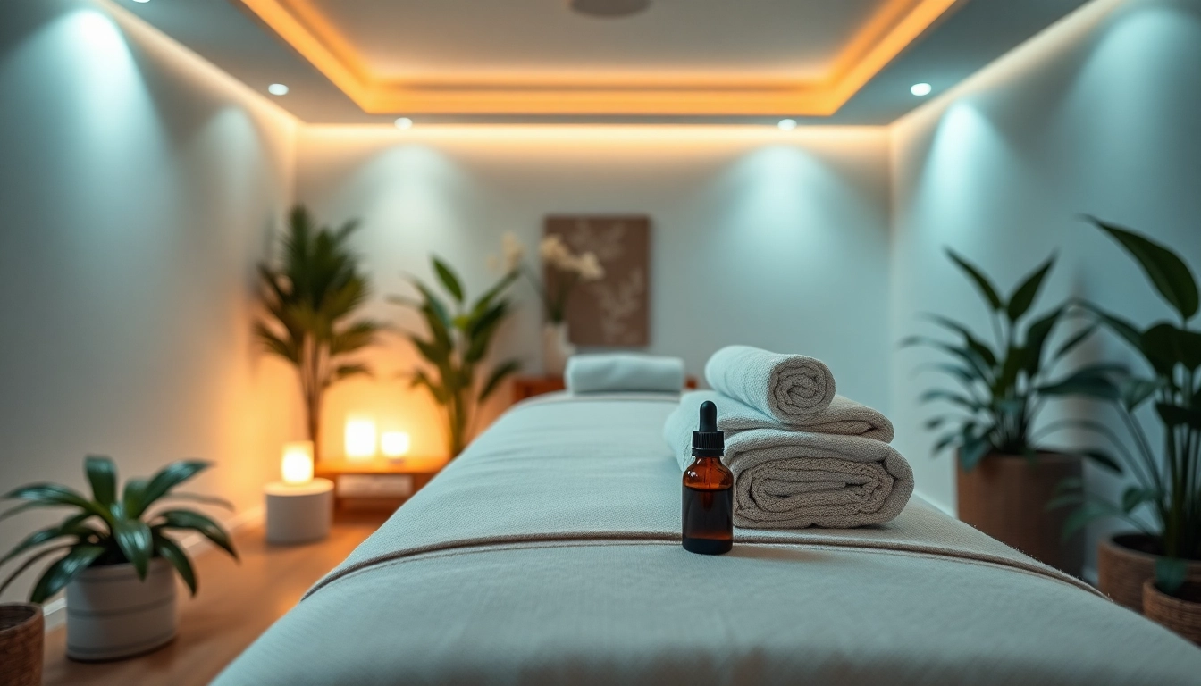 부드러운 조명과 편안한 색상으로 이루어진 구미스웨디시 스파 분위기를 경험하세요.